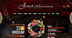 Desktop Screenshot of jarmarkbozonarodzeniowy.com